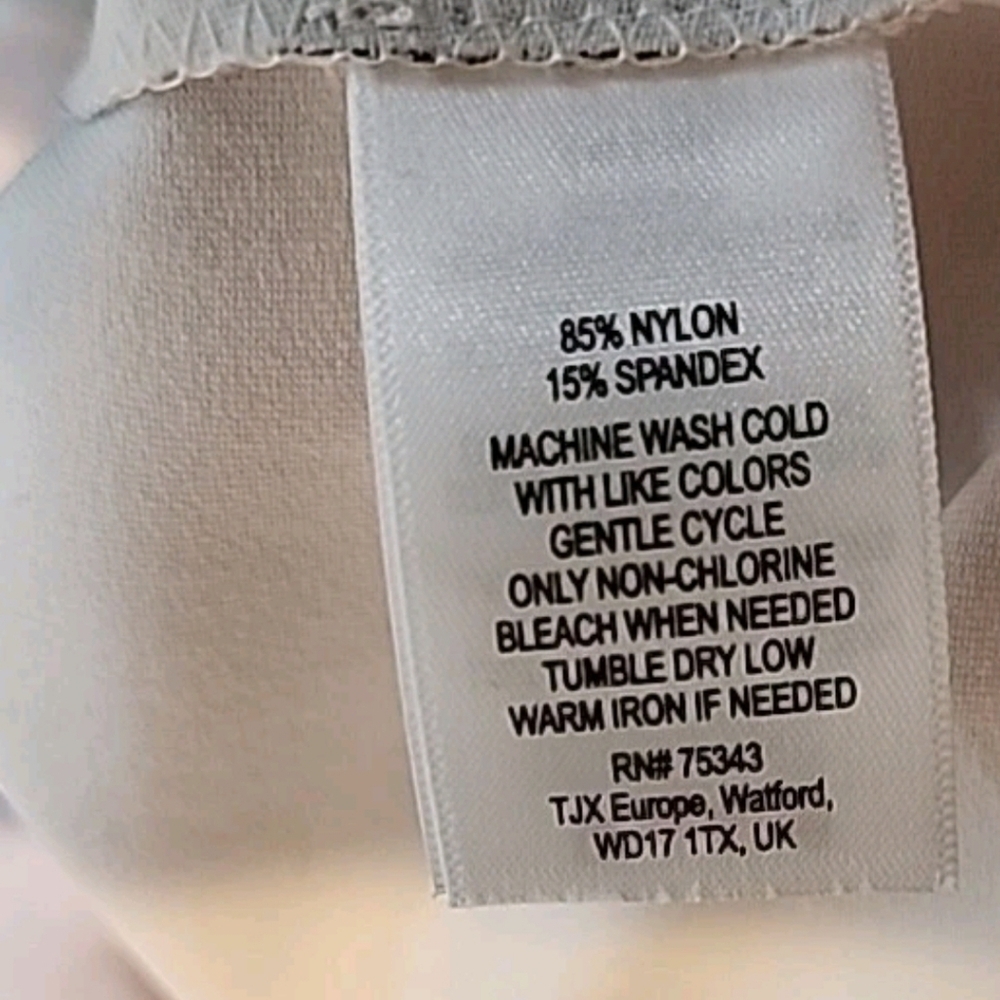 Cynthia Rowley Small Pink Grey Tie Dye Flared Skirt - Picture 4 of 4
